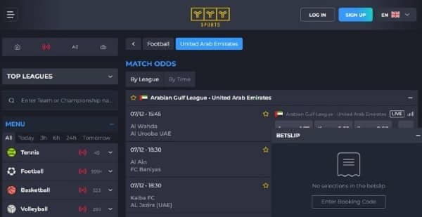 Check odds on YYY Sport